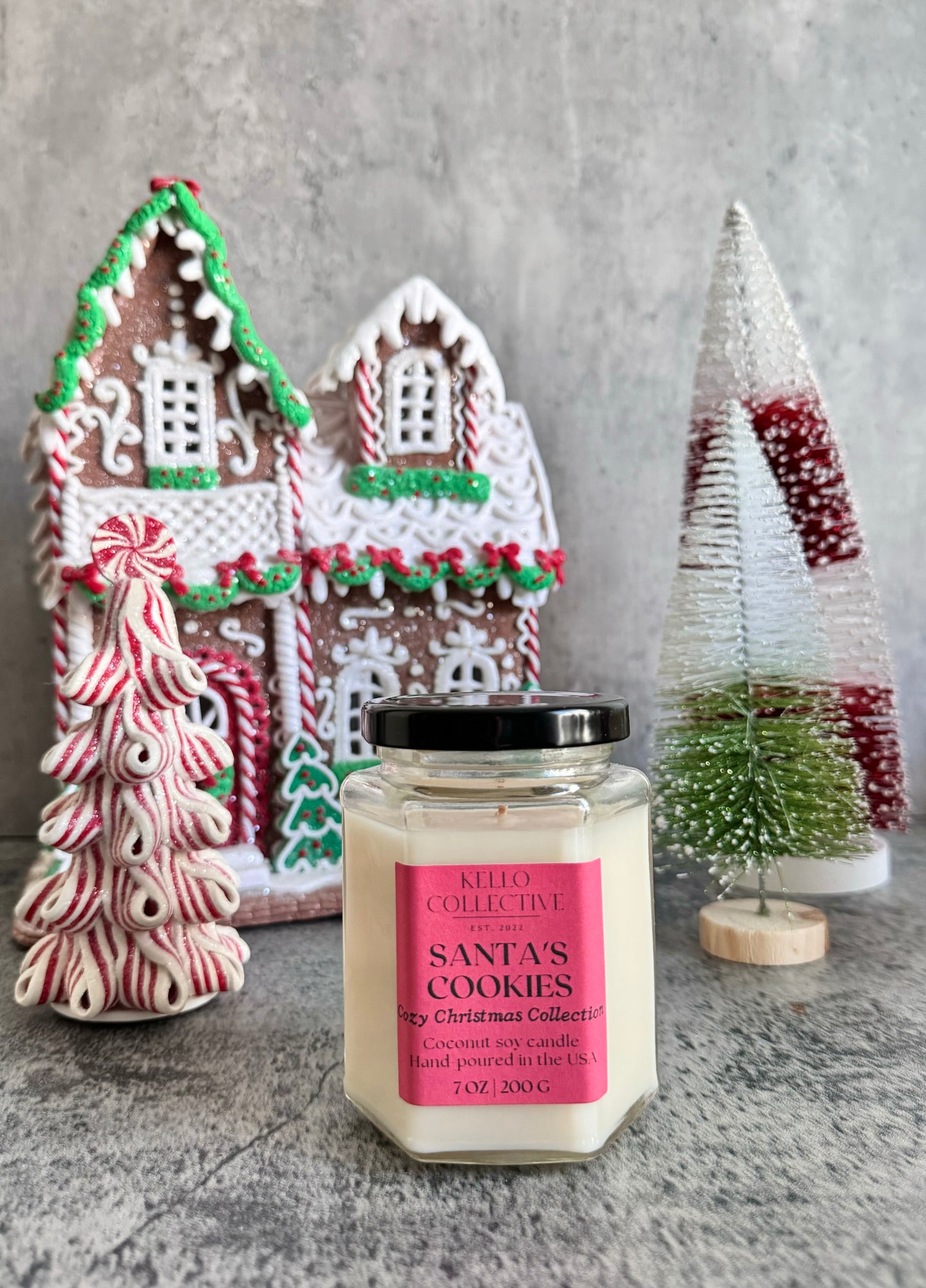 SANTA'S COOKIES CANDLE
