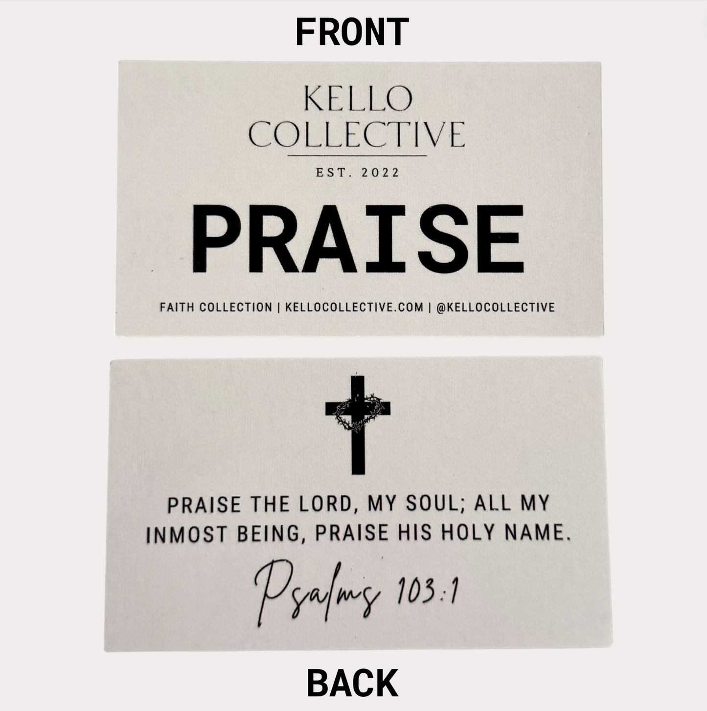 PRAISE CANDLE