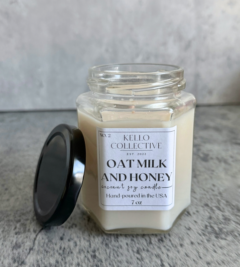 OAT MILK AND HONEY CANDLE