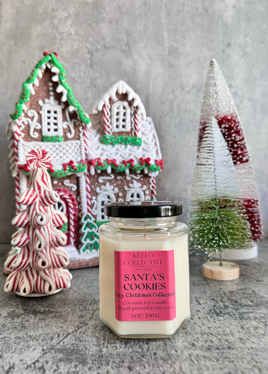 SANTA'S COOKIES CANDLE
