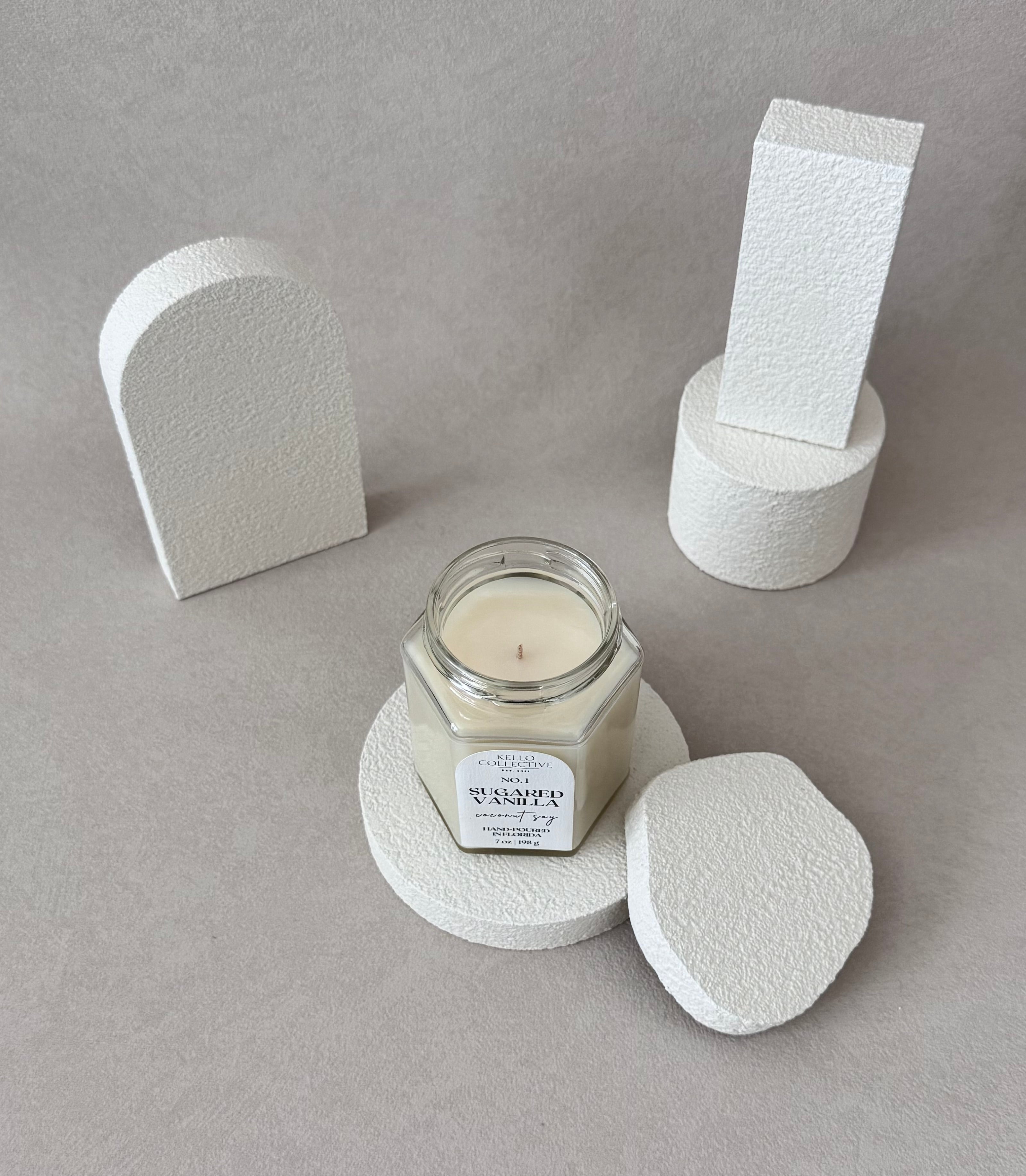 SUGARED VANILLA CANDLE