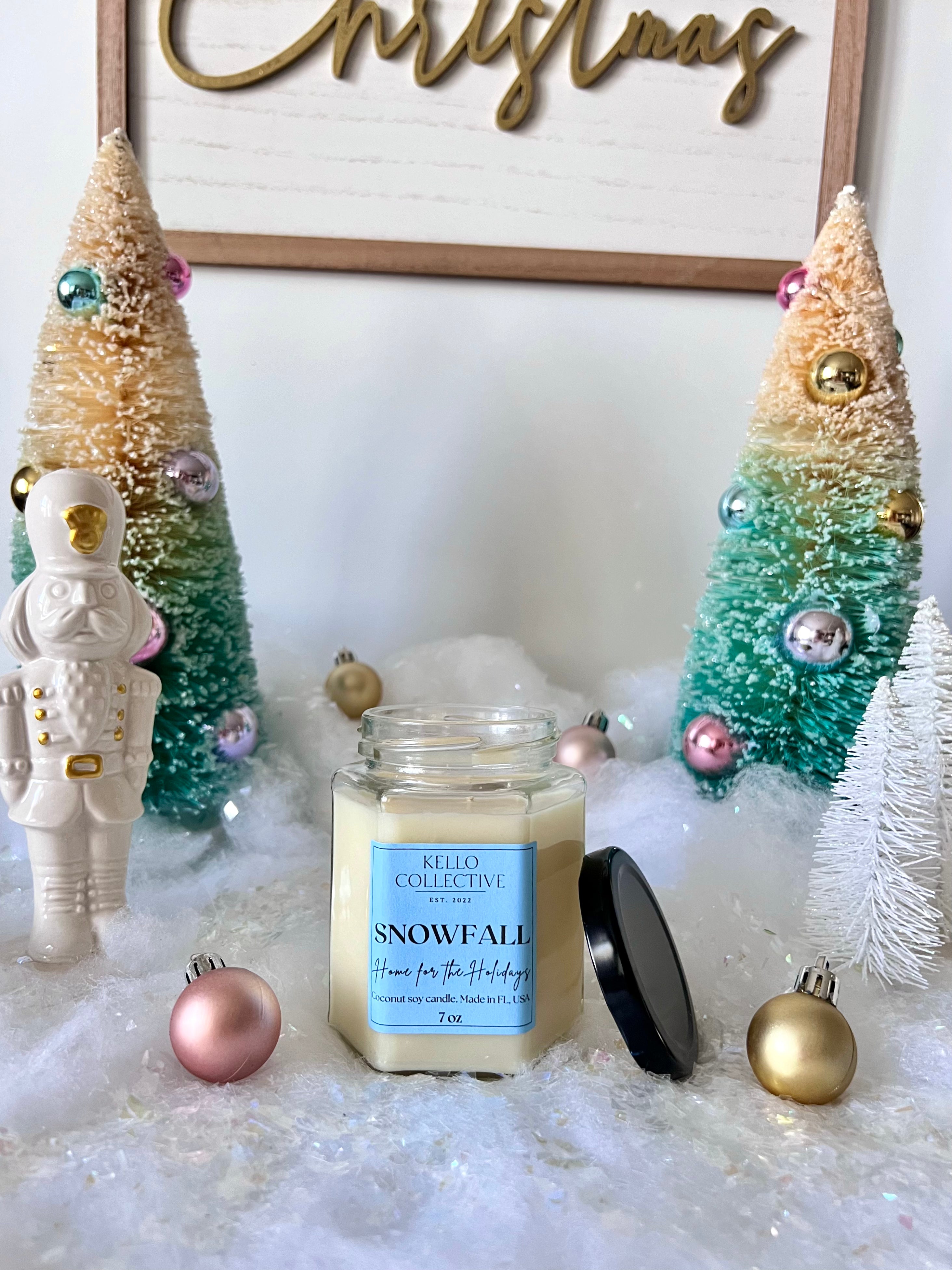 SNOWFALL CANDLE